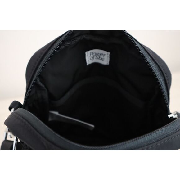 Athleta 471568-02 Women's O/S Black All About Vertical Crossbody Bag - Picture 5 of 16